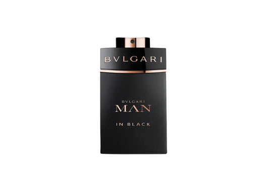 Bvlgari men in black